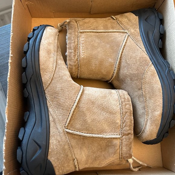 Merrell Winter Pull on boots in Camel- brand new - Picture 5 of 6
